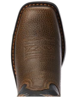 Ariat Boys' VentTEK Western Work Boots - Broad Square Toe 8 Ariat Boys' VentTEK Western Work Boots - Broad Square Toe -Western Chic Shop 2000321519 200 P4