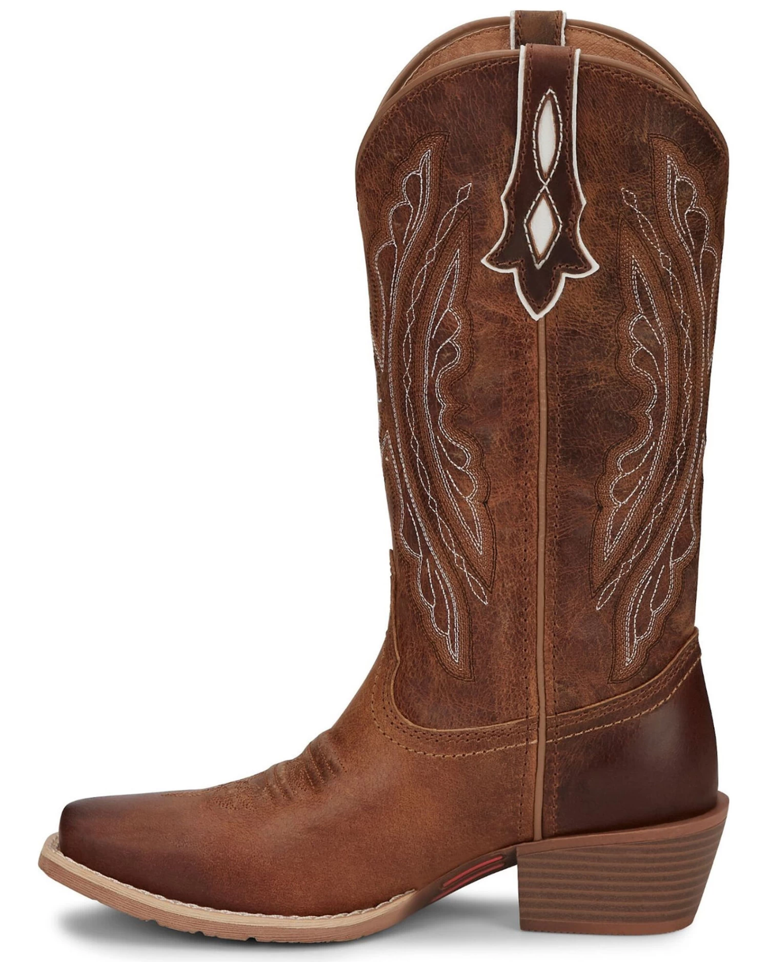 Justin Women's Rein Waxy Western Boots - Square Toe 3 Justin Women's Rein Waxy Western Boots - Square Toe - Image 3