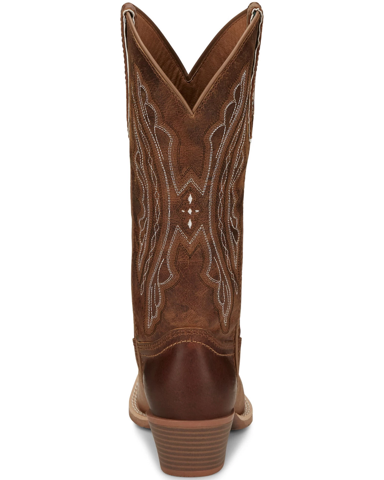 Justin Women's Rein Waxy Western Boots - Square Toe 4 Justin Women's Rein Waxy Western Boots - Square Toe - Image 4