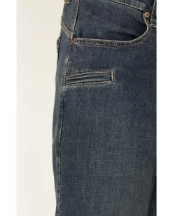 Hawx Men's Medium Wash Stretch Straight Work Jeans 7 Hawx Men's Medium Wash Stretch Straight Work Jeans -Western Chic Shop 2000325329 420 P4