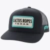 Hooey Men's Cactus Ropes Logo Mesh Ball Cap