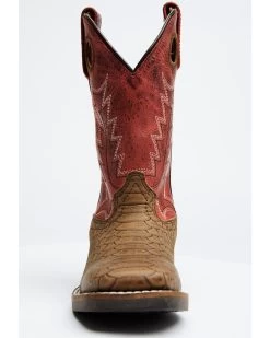 Cody James Boys' Reptile Print Western Boots - Broad Square Toe -Western Chic Shop 2000328726 920 P3