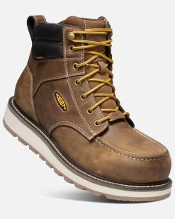 Keen Men's Cincinnati 6" Waterproof Work Boots - Carbon Toe