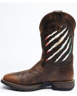 Brothers & Sons Men's Scratch Mexico Flag Lite Performance Western Boots - Broad Square Toe 8 Brothers & Sons Men's Scratch Mexico Flag Lite Performance Western Boots - Broad Square Toe -Western Chic Shop 2000330394 200 P3
