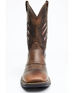 Brothers & Sons Men's Scratch Mexico Flag Lite Performance Western Boots - Broad Square Toe 10 Brothers & Sons Men's Scratch Mexico Flag Lite Performance Western Boots - Broad Square Toe -Western Chic Shop 2000330394 200 P5