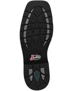 Justin Men's Driller Western Work Boots - Steel Toe -Western Chic Shop 2000332451 201 P7