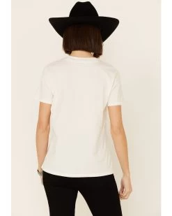 Wrangler Modern Women's Vintage Peace Sign Logo Graphic Tee 8 Wrangler Modern Women's Vintage Peace Sign Logo Graphic Tee -Western Chic Shop 2000332477 103 P4