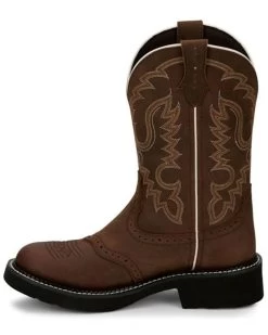 Justin Women's Inji Western Boots - Round Toe -Western Chic Shop 2000335053 230 P3