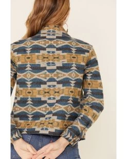 Pendleton Women's Navy Cardwell Wool Jacket  -Western Chic Shop 2000335521 410 P5