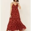 Shyanne Women's Chili Tile Dress