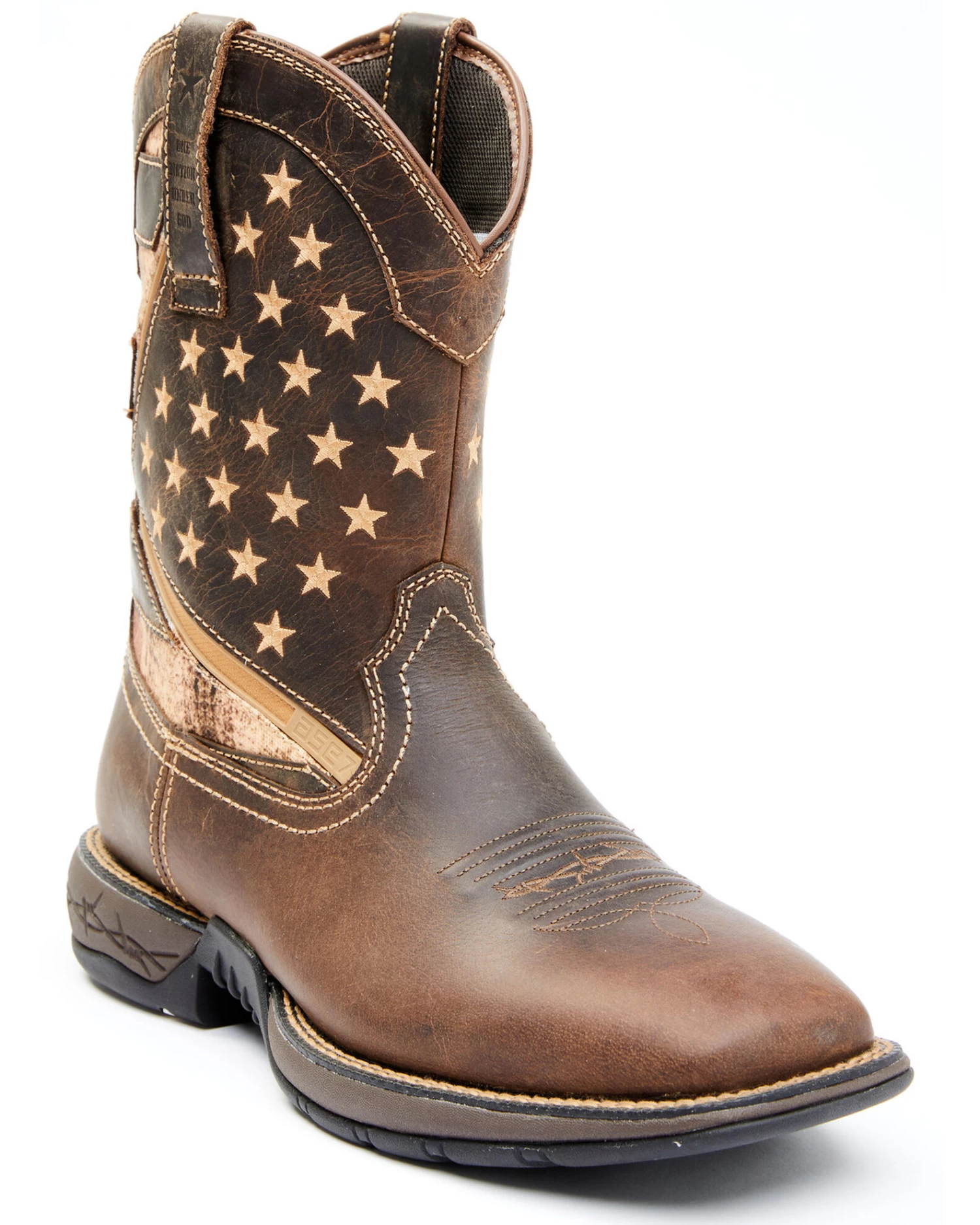 Brothers & Sons Men's Star Lite Performance Western Boots - Broad Square Toe 1 Brothers & Sons Men's Star Lite Performance Western Boots - Broad Square Toe