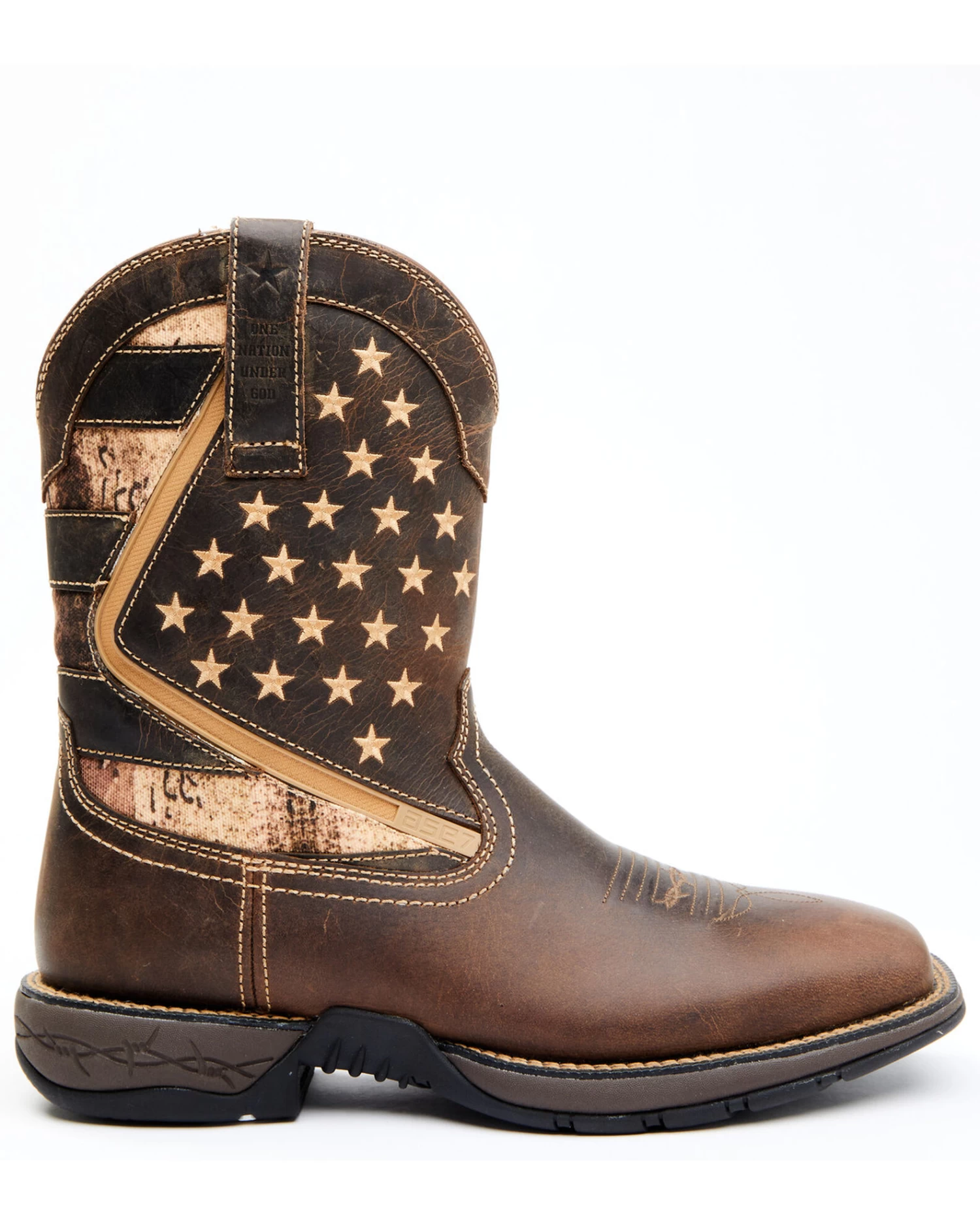 Brothers & Sons Men's Star Lite Performance Western Boots - Broad Square Toe 2 Brothers & Sons Men's Star Lite Performance Western Boots - Broad Square Toe - Image 2