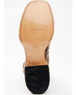 Cody James Men's Exotic Caiman Tail Skin Western Boots - Broad Square Toe -Western Chic Shop 2000338956 200 P7