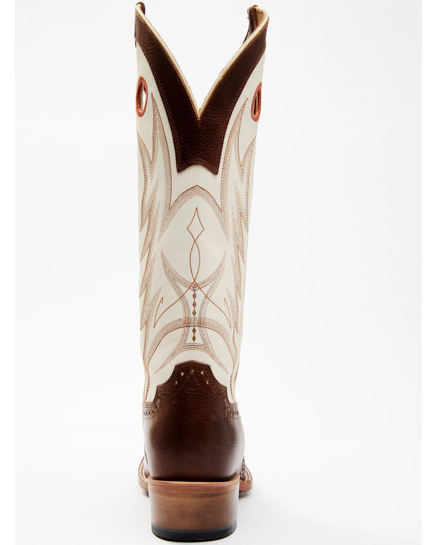 Blue Ranchwear Men's Buckaroo Western Boots - Broad Square Toe 5 Blue Ranchwear Men's Buckaroo Western Boots - Broad Square Toe - Image 5