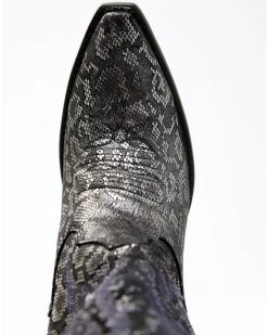 Dan Post Women's Black Snake Print Western Boots - Snip Toe -Western Chic Shop 2000340406 040 P6
