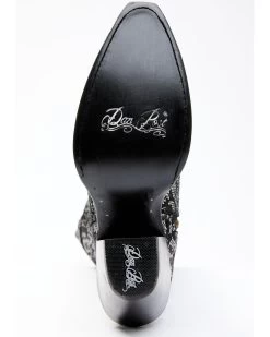 Dan Post Women's Black Snake Print Western Boots - Snip Toe -Western Chic Shop 2000340406 040 P7