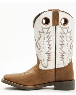 Cody James Boys' Pull On Leather Western Boots - Broad Square Toe  -Western Chic Shop 2000346554 200 P3