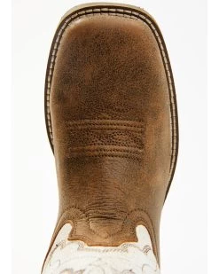 Cody James Boys' Pull On Leather Western Boots - Broad Square Toe  -Western Chic Shop 2000346554 200 P6