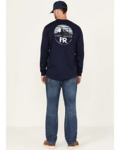 Cody James Men's FR Medium Wash Slim Straight Jeans -Western Chic Shop 2000348999 400 P3