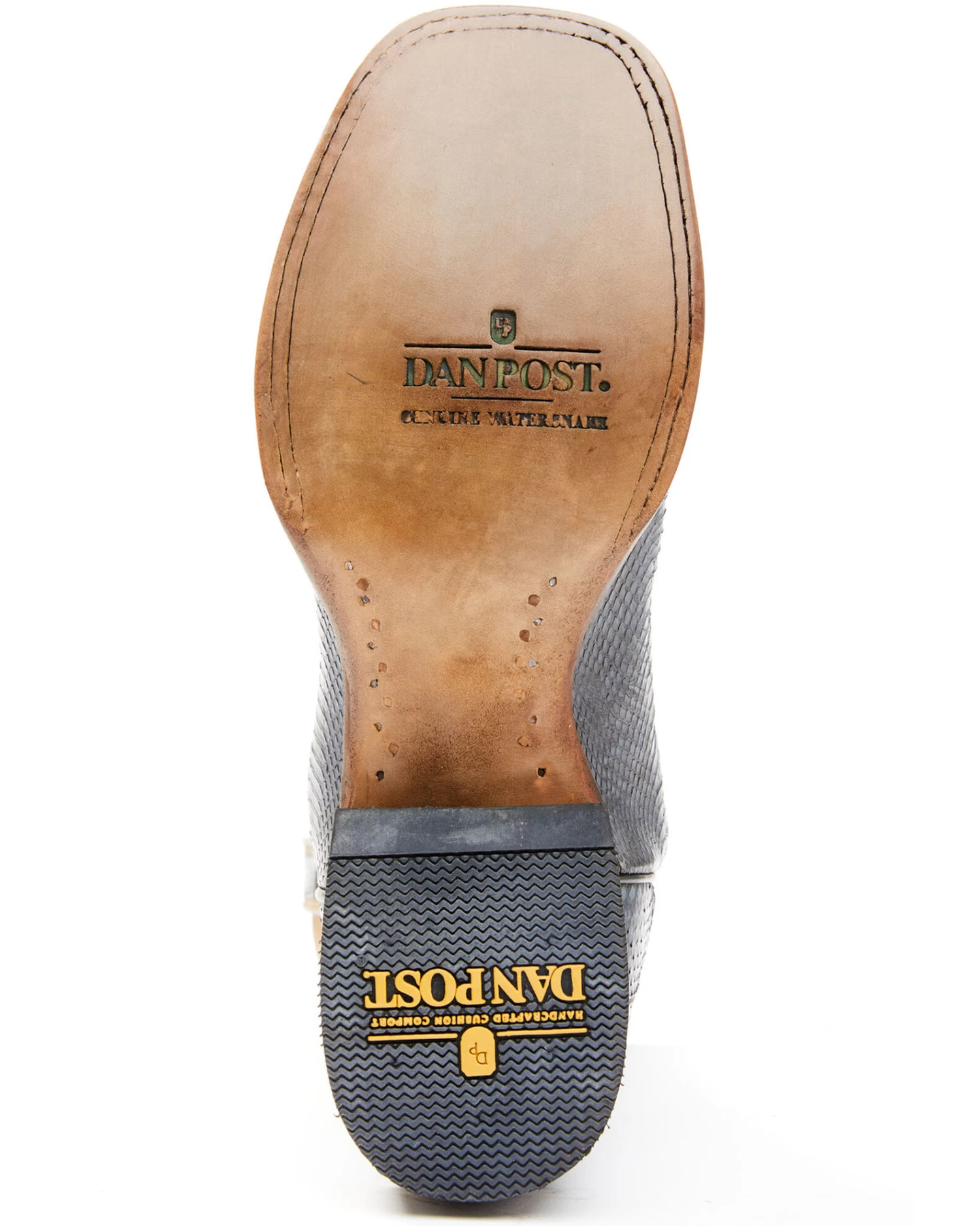 Dan Post Men's Exotic Snake Skin Western Boots - Broad Square Toe 7 Dan Post Men's Exotic Snake Skin Western Boots - Broad Square Toe - Image 7