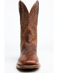 El Dorado Men's Rust Bison Western Boots - Broad Square Toe -Western Chic Shop 2000350218 220 P4