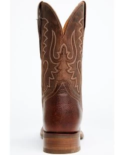 El Dorado Men's Rust Bison Western Boots - Broad Square Toe -Western Chic Shop 2000350218 220 P5