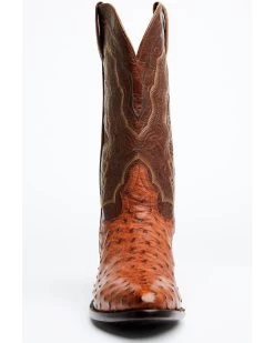 El Dorado Men's Exotic Full-Quill Ostrich Skin Western Boots - Medium Toe -Western Chic Shop 2000350240 235 P4