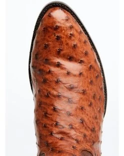 El Dorado Men's Exotic Full-Quill Ostrich Skin Western Boots - Medium Toe -Western Chic Shop 2000350240 235 P6
