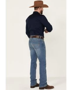 Cody James Men's Roughstock Medium Wash Rigid Slim Straight Jeans  -Western Chic Shop 2000351838 400 P4