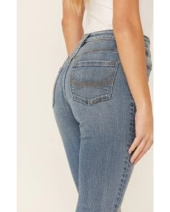 Idyllwind Women's Medium Wash Old West High Risin' Released Hem Flare Jeans -Western Chic Shop 2000352047 420 P3