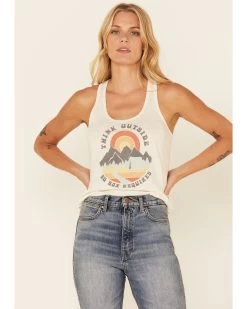 Blended Women's Think Outside Graphic Tank Top