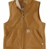 Carhartt Men's FR Duck Sherpa Lined Work Vest 