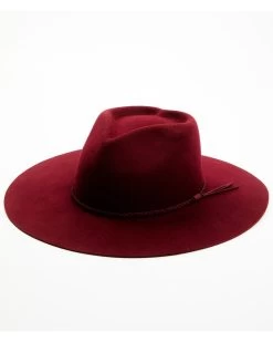 Peter Grimm Women's Amor Mio Heart Crown Wool Felt Western Hat