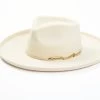 Shyanne Women's Stile Suede Band Wool Felt Western Hat 