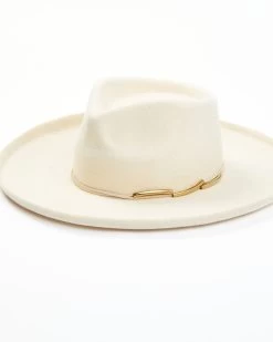 Shyanne Women's Stile Suede Band Wool Felt Western Hat 