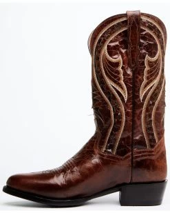 Dan Post Men's Swirled Embroidery Western Boots - Medium Toe -Western Chic Shop 2000355798 202 P3