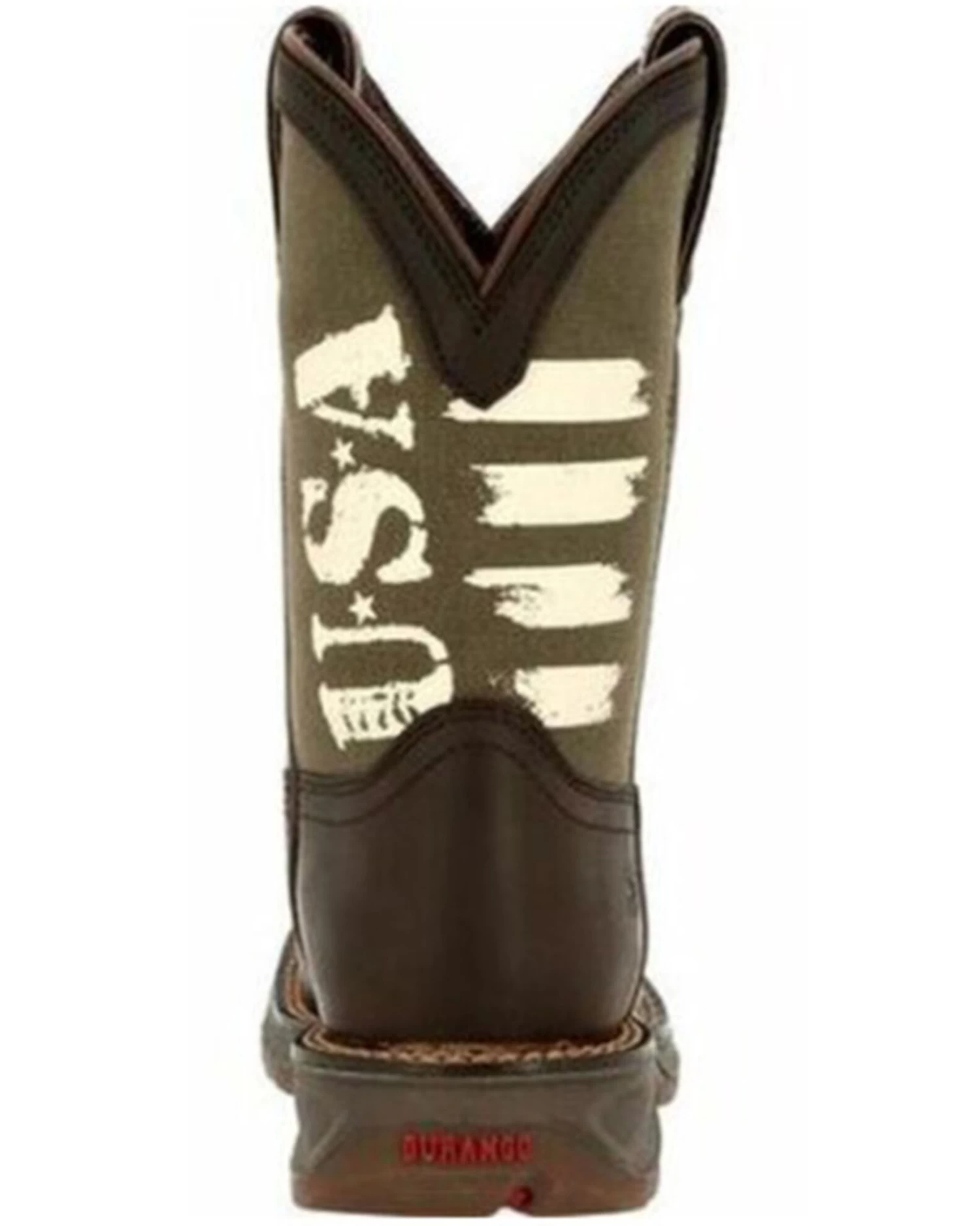 Durango Boys' Lil' Rebel USA Flag Western Boots - Broad Square Toe 5 Durango Boys' Lil' Rebel USA Flag Western Boots - Broad Square Toe - Image 5