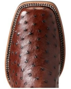Ariat Men's Full Quill Ostrich Quantum Primo Western Boot - Broad Square Toe  -Western Chic Shop 2000356431 200 P4
