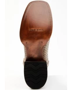 Cody James Men's Cobra Brown Exotic Western Boots - Broad Square Toe  -Western Chic Shop 2000356778 200 P7