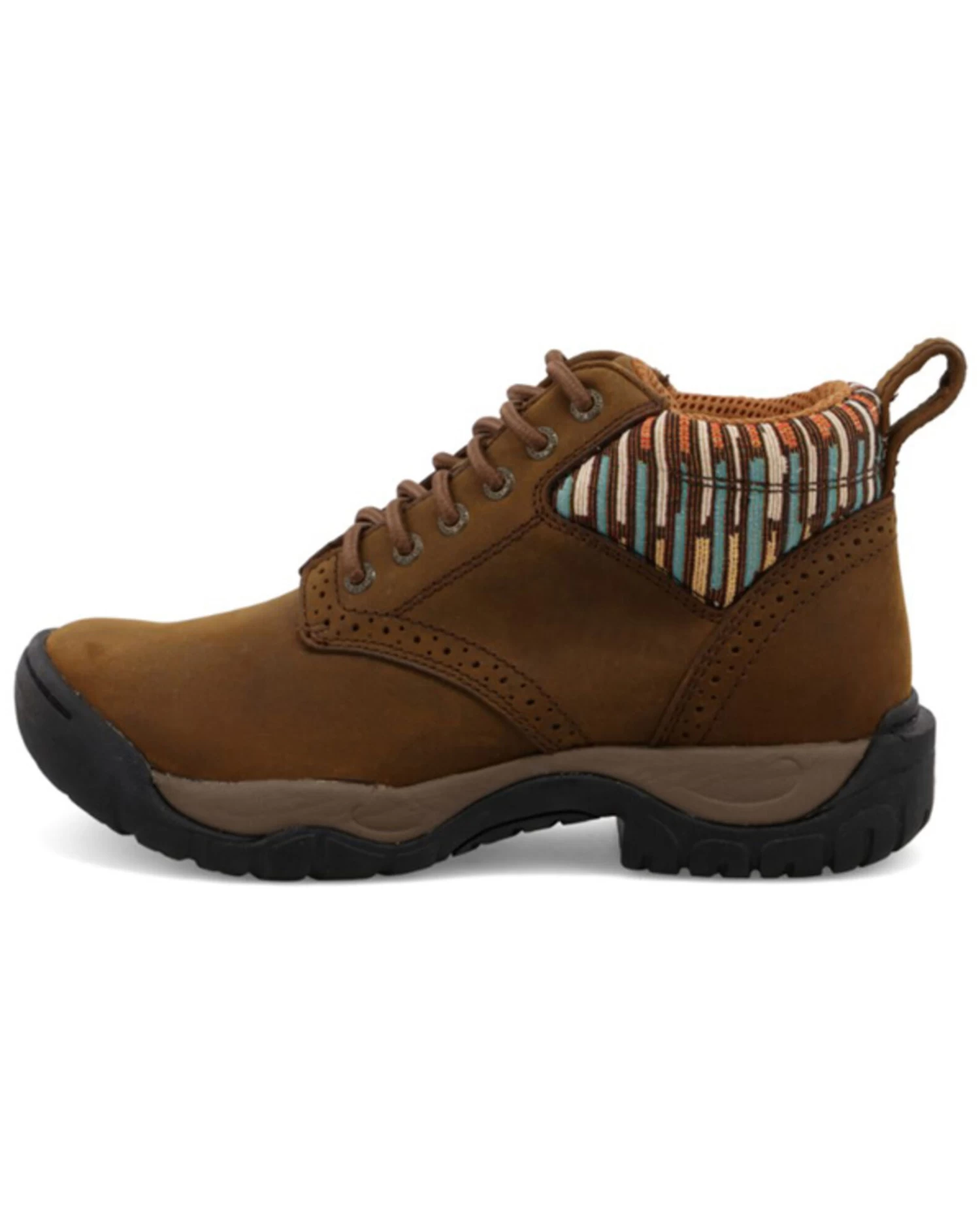 Twisted X Women's 4" All Around Lace-Up Hiking Multi Brown Work Boot - Round Toe 3 Twisted X Women's 4" All Around Lace-Up Hiking Multi Brown Work Boot - Round Toe - Image 3