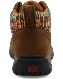 Twisted X Women's 4" All Around Lace-Up Hiking Multi Brown Work Boot - Round Toe 11 Twisted X Women's 4" All Around Lace-Up Hiking Multi Brown Work Boot - Round Toe -Western Chic Shop 2000356831 200 P5