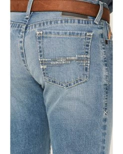 Ariat Men's M7 Hartwell Julian Medium Wash Stretch Slim Straight Jeans  -Western Chic Shop 2000357128 400 P4