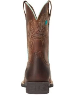 Ariat Girls' Bright Eyes II Hat Leather Boot - Broad Square Toe 7 Ariat Girls' Bright Eyes II Hat Leather Boot - Broad Square Toe -Western Chic Shop 2000357335 200 P3