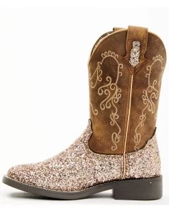 Shyanne Girls' Sparkle Plenty Boots - Broad Square Toe -Western Chic Shop 2000358753 650 P3