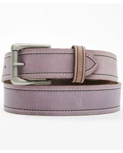 Hawx Men's Contrast Stitch Basic Belt  