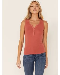 Idyllwind Women's Hillside Road Henley Tank