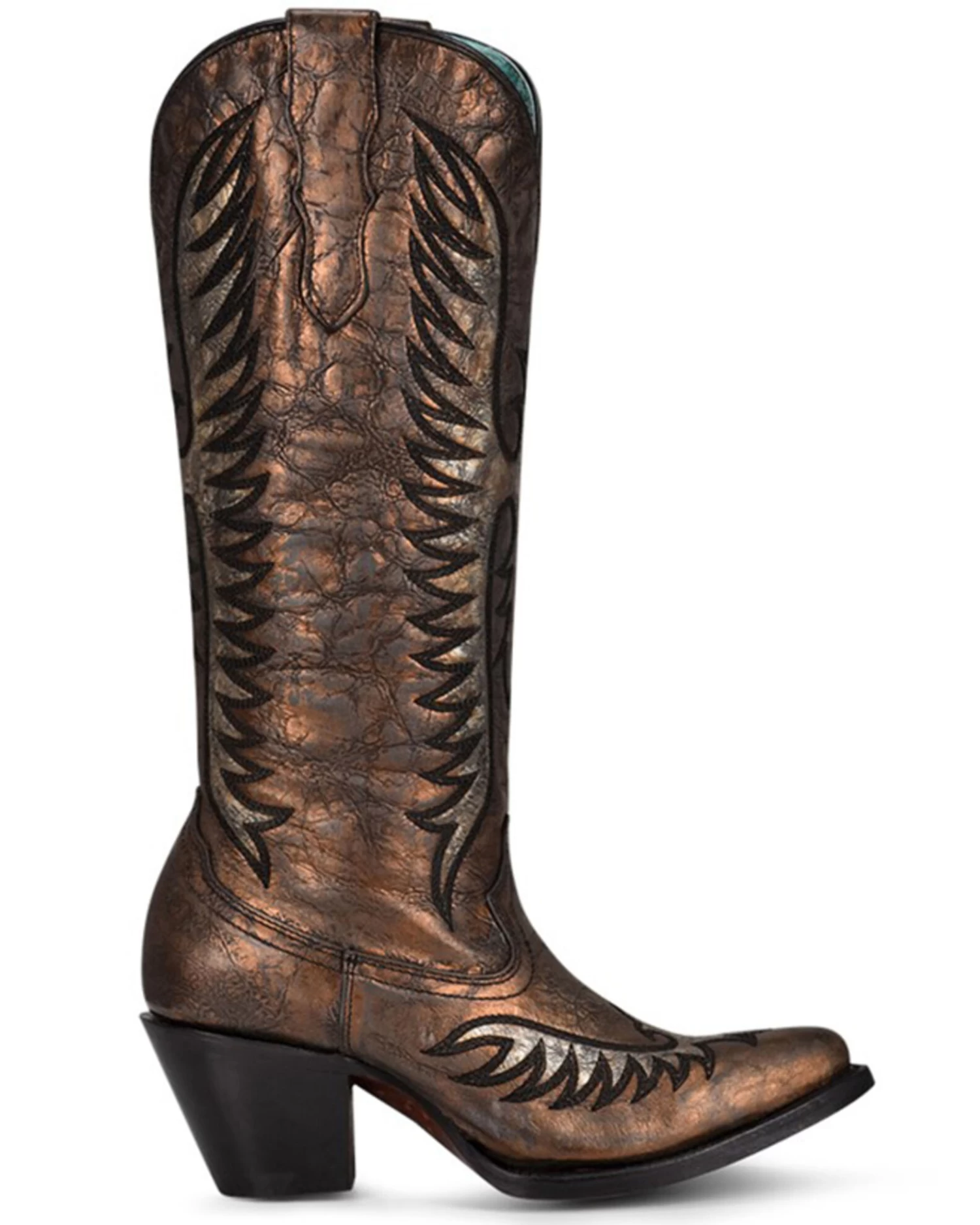 Corral Women's Embroidery Western Boots - Medium Toe 2 Corral Women's Embroidery Western Boots - Medium Toe - Image 2