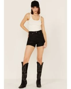 Wrangler X Fender Women's High Rise Festival Shorts