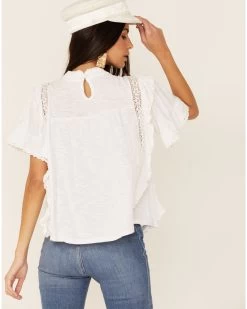 Free People Women's Le Femme Tee -Western Chic Shop 2000360466 100 P4