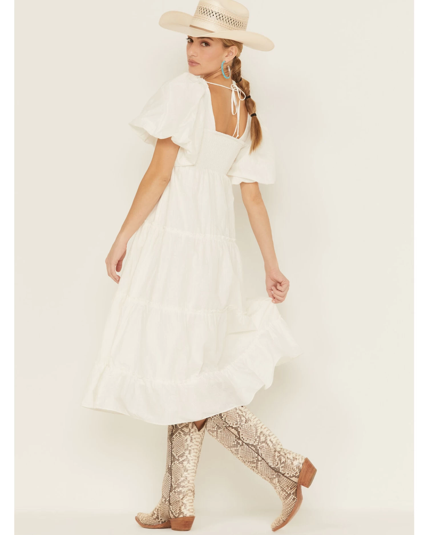 Show Me Your Mumu Women's Odette Midi Dress 4 Show Me Your Mumu Women's Odette Midi Dress - Image 4